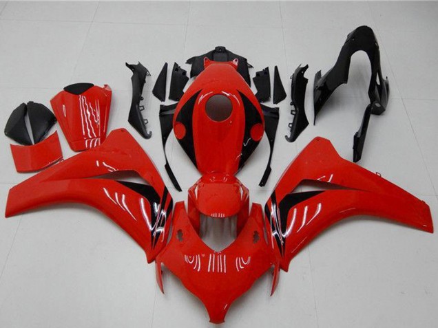 Descuento Carenado Moto Honda CBR1000RR 2008-2011 - Rojo Negro Brillante