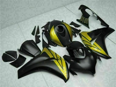 Descuento Carenados Moto Honda CBR1000RR 2008-2011 - Negro Mate Oro