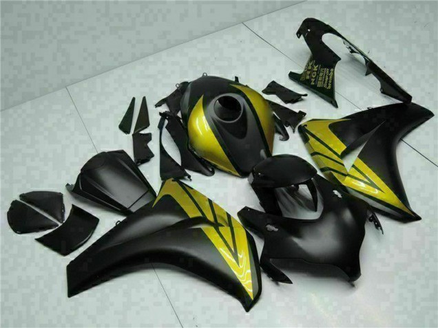 Descuento Carenados Moto Honda CBR1000RR 2008-2011 - Negro Mate Oro