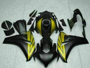 Descuento Carenados Moto Honda CBR1000RR 2008-2011 - Negro Mate Oro