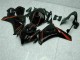 Descuento Carenados Moto Honda CBR1000RR 2008-2011 - Negro Brillante Rojo