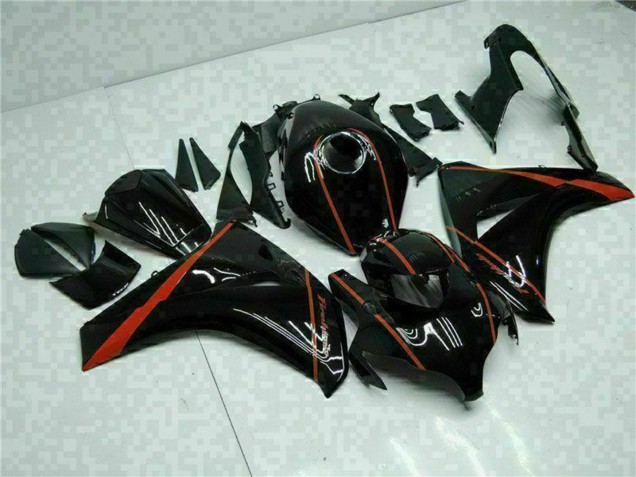 Descuento Carenados Moto Honda CBR1000RR 2008-2011 - Negro Brillante Rojo