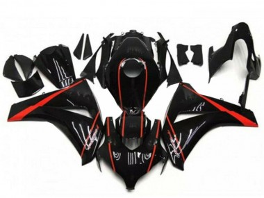 Descuento Carenados Moto Honda CBR1000RR 2008-2011 - Negro Brillante Rojo