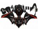 Descuento Carenados Moto Honda CBR1000RR 2008-2011 - Negro Brillante Rojo