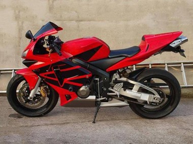 Descuento Carenados Moto Honda CBR600 F2 1991-1994 - Rojo Negro Mate