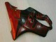 Descuento Carenados Moto Honda CBR600 F4i 2004-2007 - Negro Brillante Rojo Llama