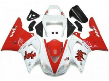 Descuento Carenados Moto Yamaha YZF R1 1998-1999 - Blanco Rojo