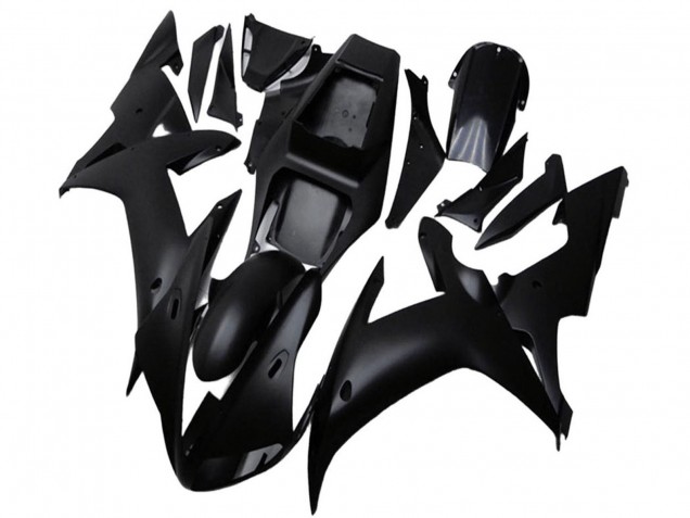 Descuento Carenados Moto Yamaha YZF R1 2002-2003 - Negro Mate
