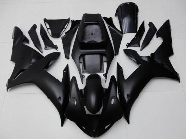 Descuento Carenados Moto Yamaha YZF R1 2002-2003 - Negro Mate
