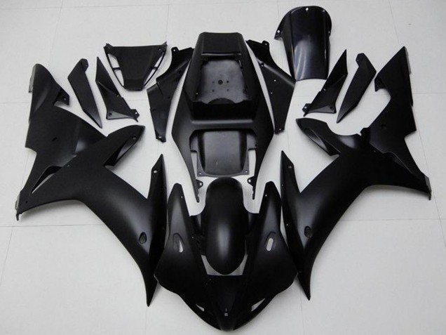 Descuento Carenados Moto Yamaha YZF R1 2002-2003 - Negro Mate