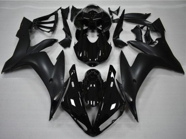 Descuento Carenados Moto Yamaha YZF R1 2004-2006 - Negro Brillante Negro Mate