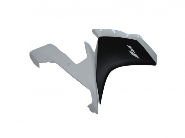 Descuento Carenado Moto Yamaha YZF R1 2007-2008 - Blanco Negro Mate