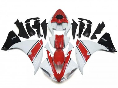 Descuento Carenados Moto Yamaha YZF R1 2009-2011 - Blanco Rojo Negro