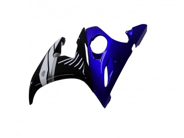 Descuento Carenados Moto Yamaha YZF R6 2003-2004 - Azul Blanco Negro Brillante
