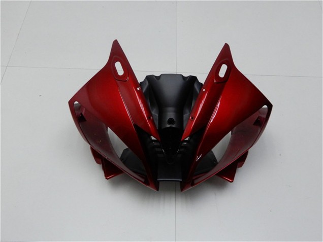 Descuento Kits Carenado Moto Yamaha YZF R6 2006-2007 - Rojo Negro Mate