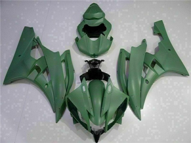 Descuento Carenado Moto Yamaha YZF R6 2006-2007 - Verde Militar