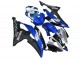 Descuento Carenados Moto Yamaha YZF R6 2008-2016 - Blanco Azul Negro Mate Yamalube