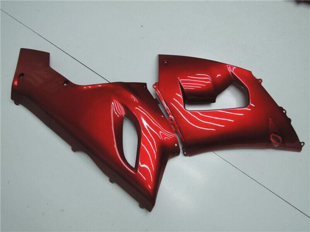 Descuento Carenados Moto Kawasaki ZX6R 2005-2006 - Rojo Caramelo