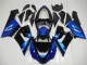 Descuento Kits Carenado Moto Kawasaki ZX6R 2005-2006 - Azul Negro Brillante