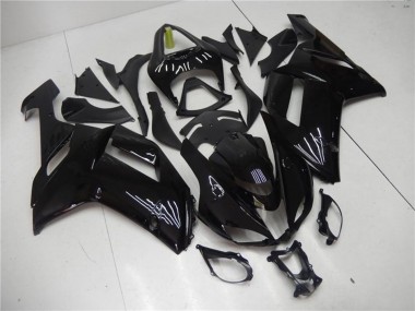 Descuento Carenado Moto ABS Kawasaki ZX6R 2007-2008 - Negro Brillante