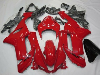 Descuento Carenados Moto Kawasaki ZX6R 2007-2008 - Rojo