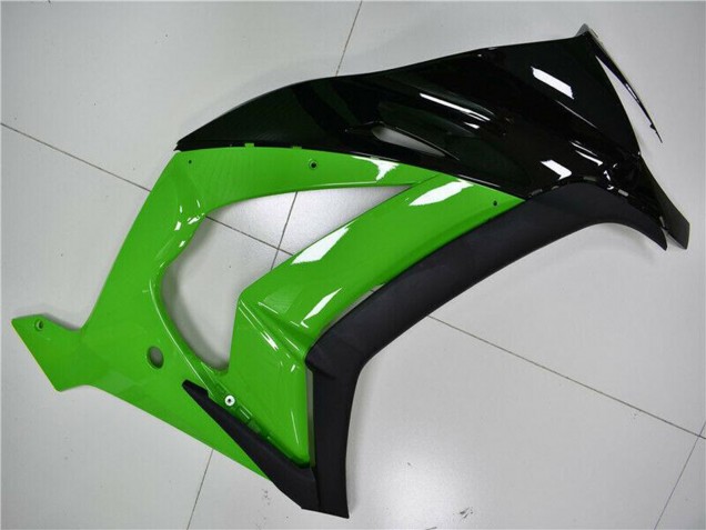 Descuento Carenado Moto Kawasaki ZX10R 2011-2015 - Verde Negro Brillante