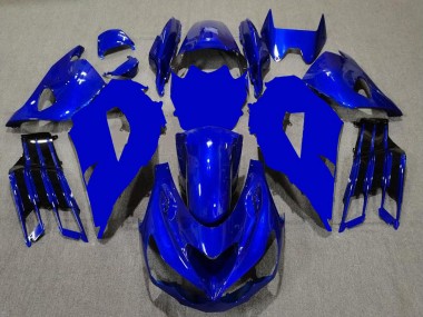 Descuento Carenados Moto Kawasaki ZX14R ZZR1400 2012-2024 - Azul Negro