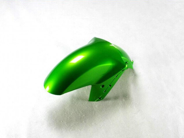 Descuento Carenado Moto Kawasaki ZX14R ZZR1400 2012-2024 - Verde Negro Brillante