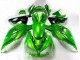 Descuento Carenado Moto Kawasaki ZX14R ZZR1400 2012-2024 - Verde Negro Brillante