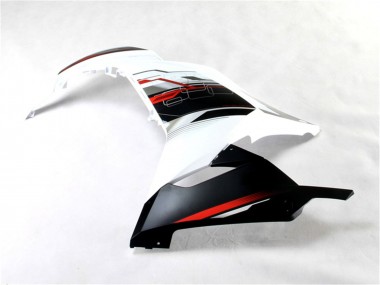 Descuento Carenado Moto Kawasaki Ninja 300 EX300R 2013-2024 - Blanco Rojo Negro