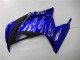 Descuento Carenados Moto Kawasaki Ninja 300 EX300R 2013-2024 - Azul Negro Blanco Llama