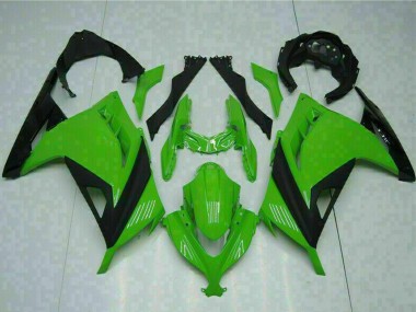 Descuento Carenados Moto Kawasaki Ninja 300 EX300R 2013-2024 - Verde Negro