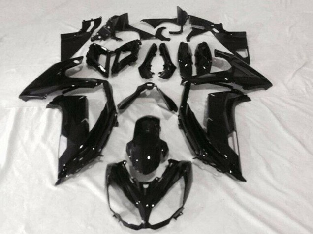 Descuento Carenados Moto Kawasaki EX650 2012-2016 - Negro Brillante