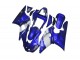 Descuento Carenado Moto Yamaha YZF R1 2000-2001 - Azul Blanco