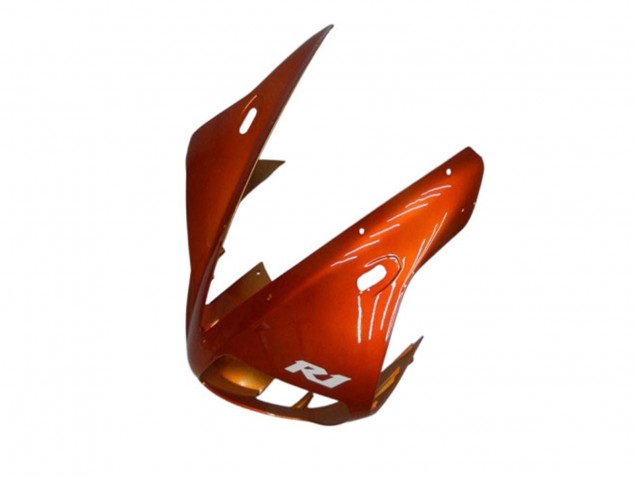 Descuento Carenados Moto Yamaha YZF R1 2002-2003 - Naranja Negro Mate
