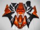 Descuento Carenados Moto Yamaha YZF R1 2002-2003 - Naranja Negro Mate