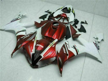 Descuento Carenados Moto Yamaha YZF R1 2004-2006 - Blanco Rojo Amarillo Motul 46
