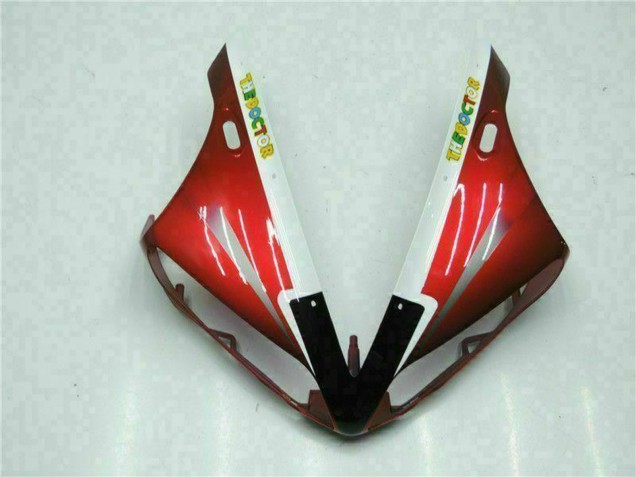 Descuento Carenados Moto Yamaha YZF R1 2004-2006 - Blanco Rojo Amarillo Motul 46