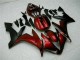 Descuento Carenados Moto Yamaha YZF R1 2004-2006 - Rojo Granate Negro Mate
