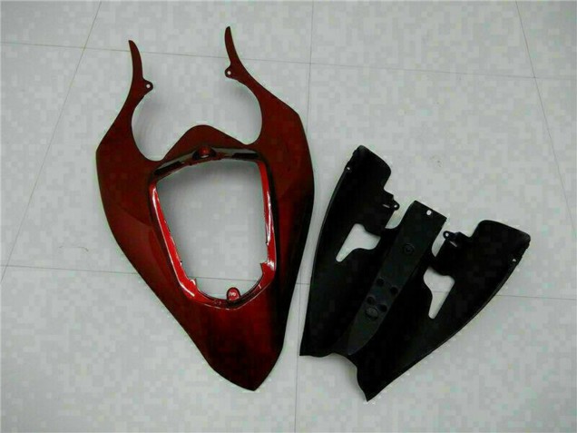 Descuento Carenados Moto Yamaha YZF R1 2004-2006 - Rojo Granate Negro Mate