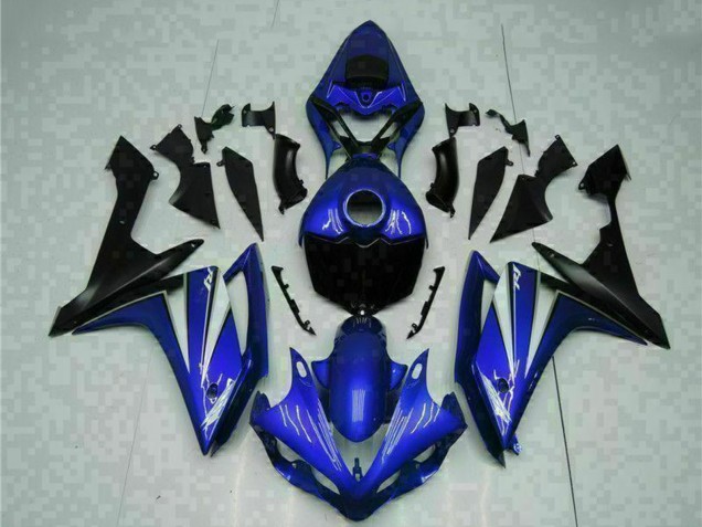 Descuento Carenado Moto Yamaha YZF R1 2007-2008 - Azul Blanco Negro