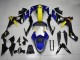 Descuento Carenados Moto Yamaha YZF R1 2007-2008 - Azul Amarillo Negro Tiburón