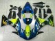 Descuento Carenados Moto Yamaha YZF R1 2009-2011 - Azul Amarillo Tiburón