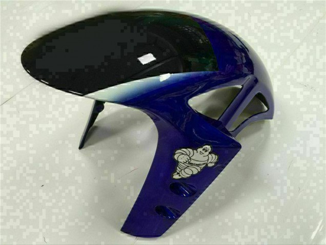 Descuento Carenados Moto Yamaha YZF R1 2015-2019 - Azul Plata Negro Verde MoviStar