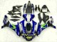 Descuento Carenados Moto Yamaha YZF R1 2015-2019 - Azul Plata Negro Verde MoviStar