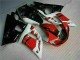 Descuento Carenado Moto Yamaha YZF R6 1998-2002 - Blanco Rojo Negro Brillante
