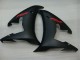 Descuento Carenados Moto Yamaha YZF R6 2003-2004 - Negro Brillante Negro Mate Rojo Calcomanías