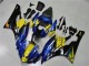 Descuento Carenados Moto Yamaha YZF R6 2006-2007 - Azul Amarillo Negro Brillante Tiburón