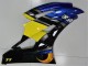 Descuento Carenados Moto Yamaha YZF R6 2006-2007 - Azul Amarillo Negro Brillante Tiburón