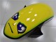 Descuento Carenados Moto Yamaha YZF R6 2006-2007 - Azul Amarillo Negro Brillante Tiburón